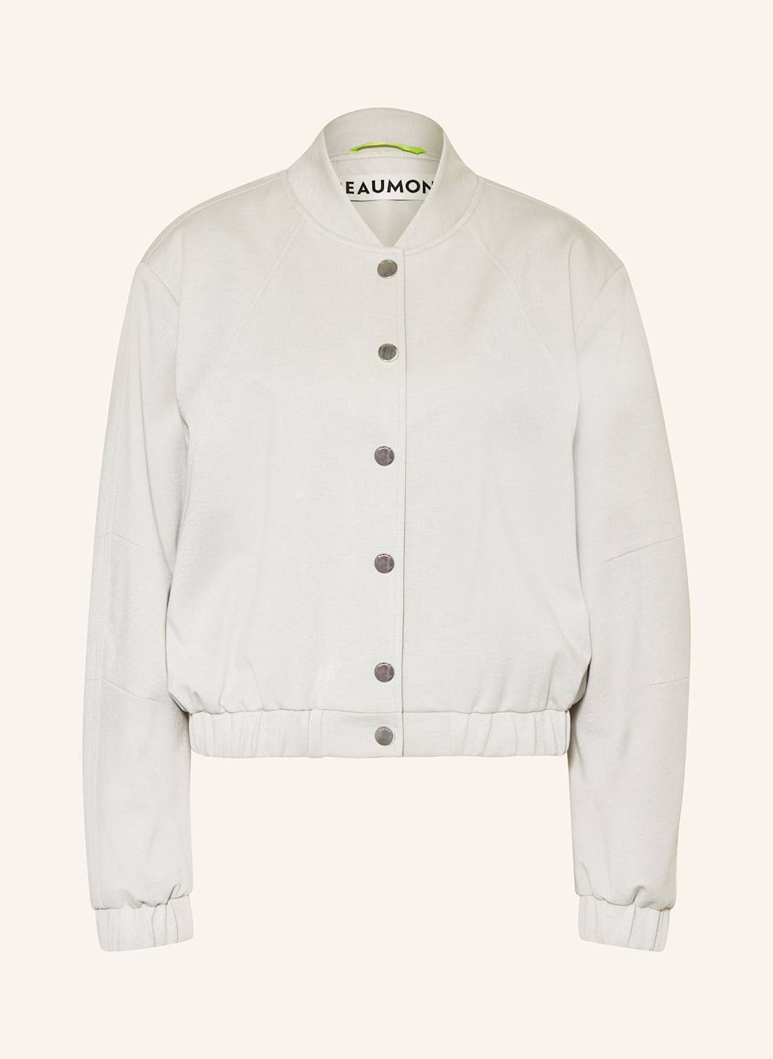 Beaumont Jersey-Blouson Poppy Mit Glitzergarn grau Beaumont Jersey-Blouson Poppy Mit Glitzergarn grau von BEAUMONT