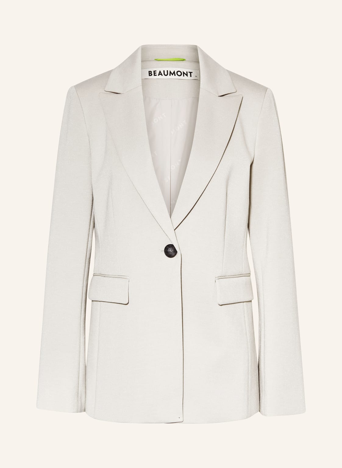 Beaumont Jerseyblazer Tatum Mit Glitzergarn grau Beaumont Jerseyblazer Tatum Mit Glitzergarn grau von BEAUMONT