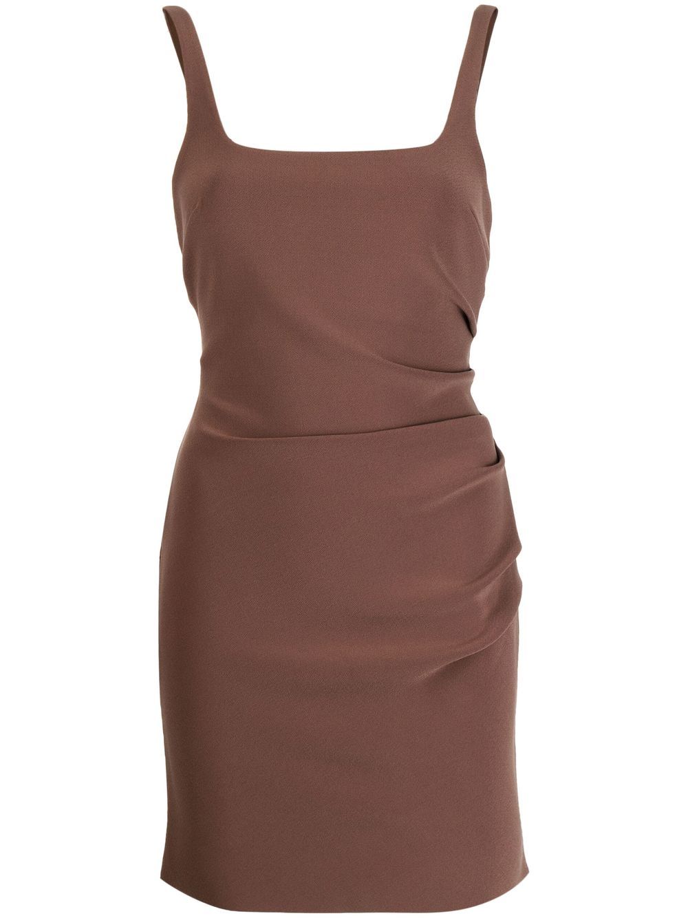 BEC + BRIDGE Karina ruched mini dress - Brown von BEC + BRIDGE