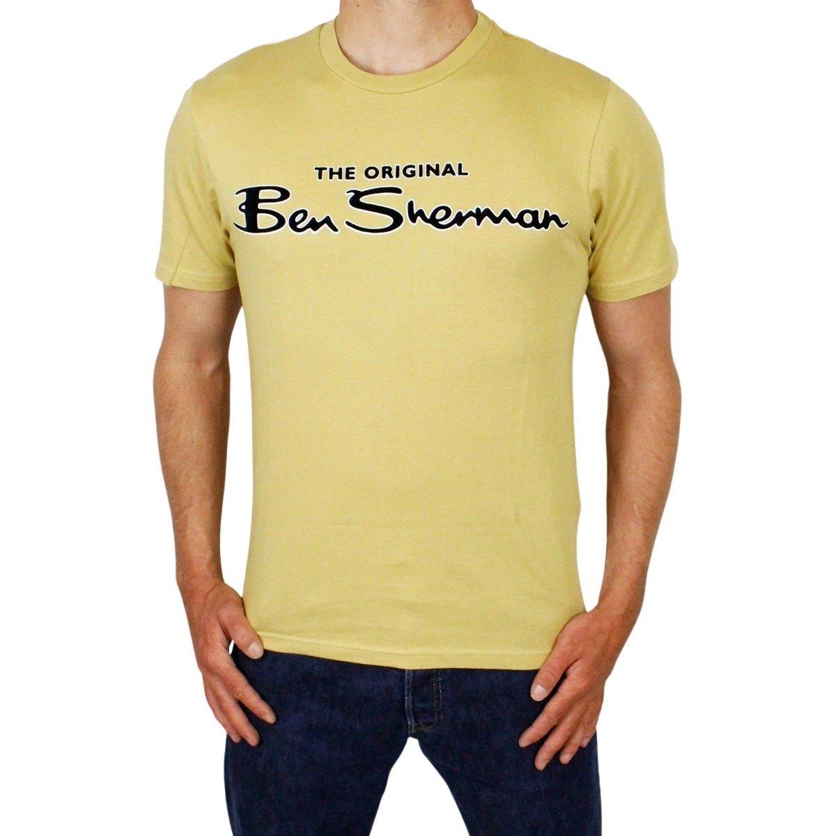 T-shirt Signature Logo Print Herren  L von BEN SHERMAN
