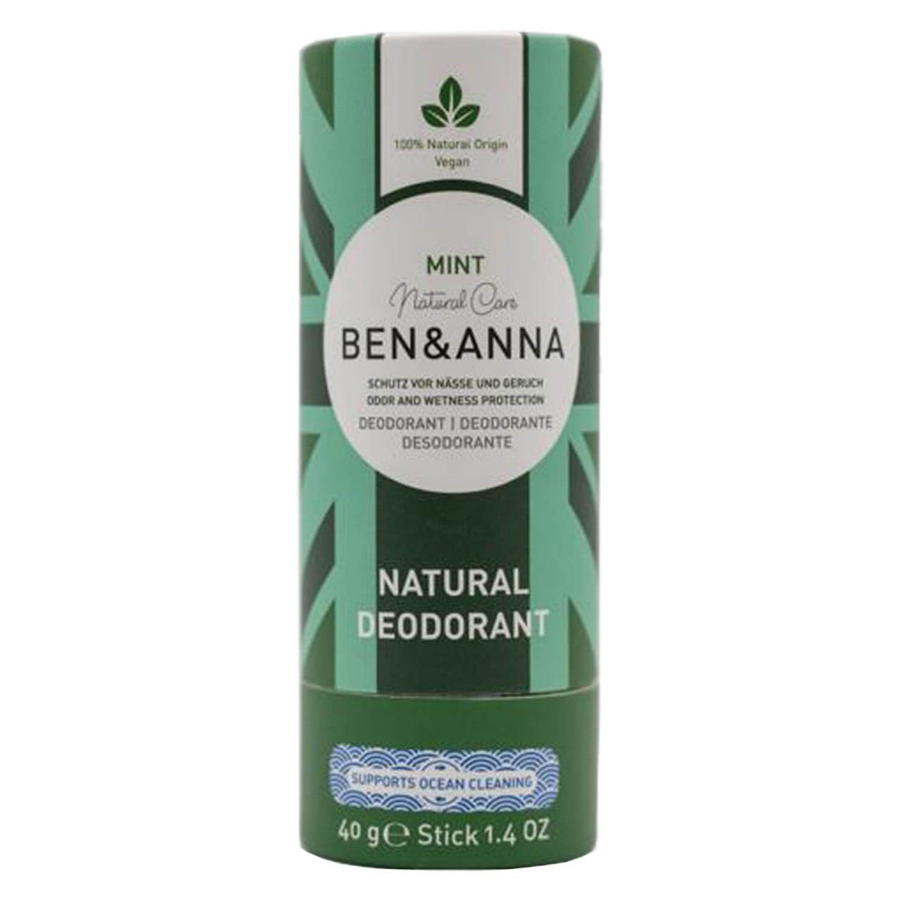 BEN&ANNA - Mint Deo Stick Papertube von BEN&ANNA