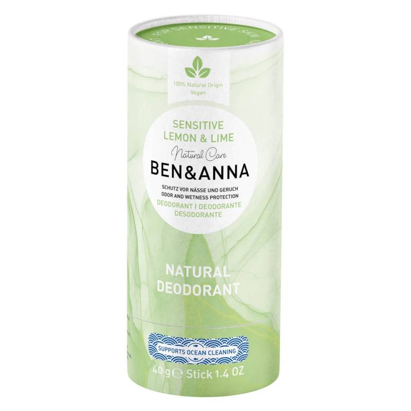 BEN&ANNA - Sensitive Lemon & Lime Natural Deo von BEN&ANNA