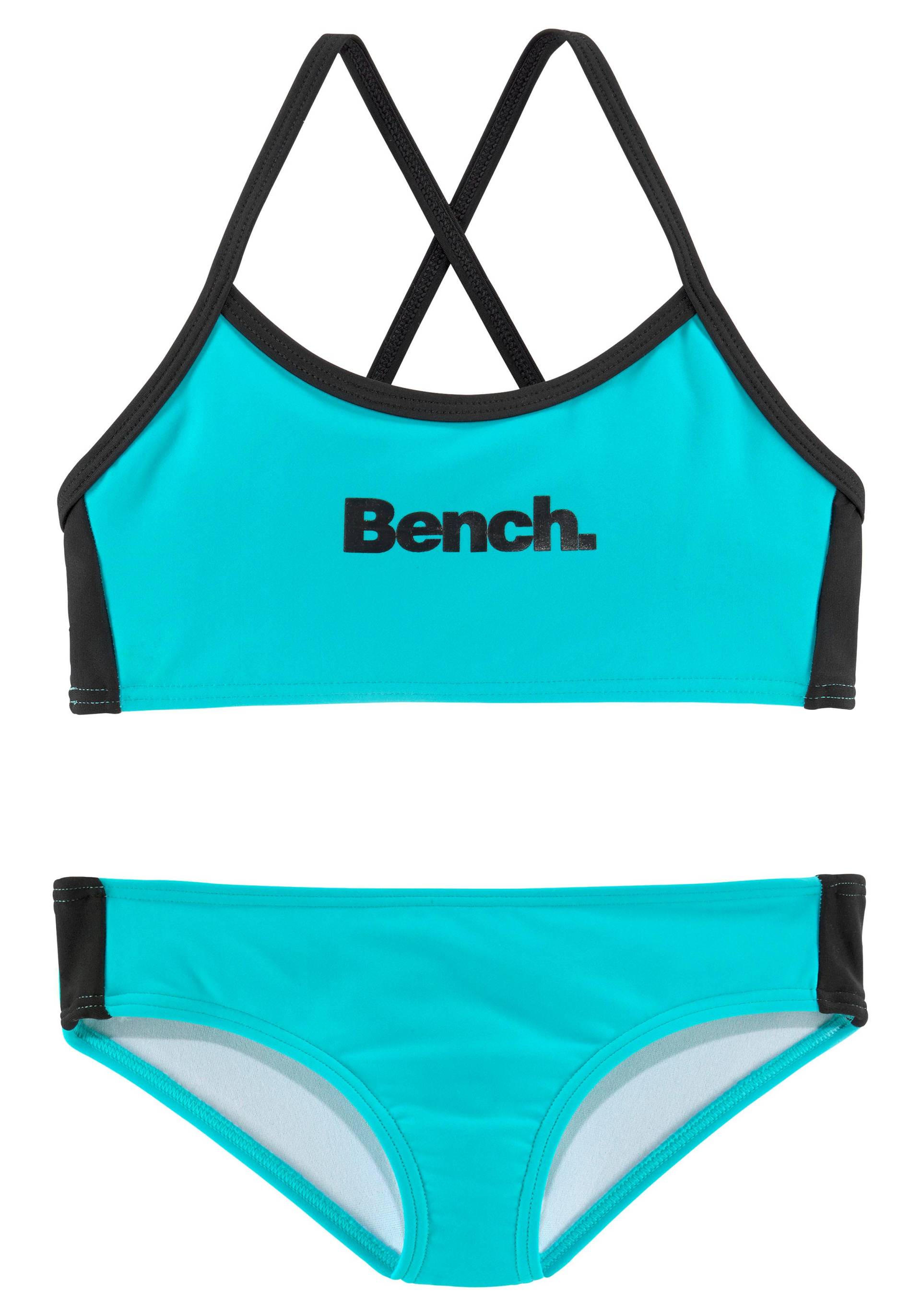 Bench. Bustier-Bikini, mit gekreuzten Trägern von Bench.
