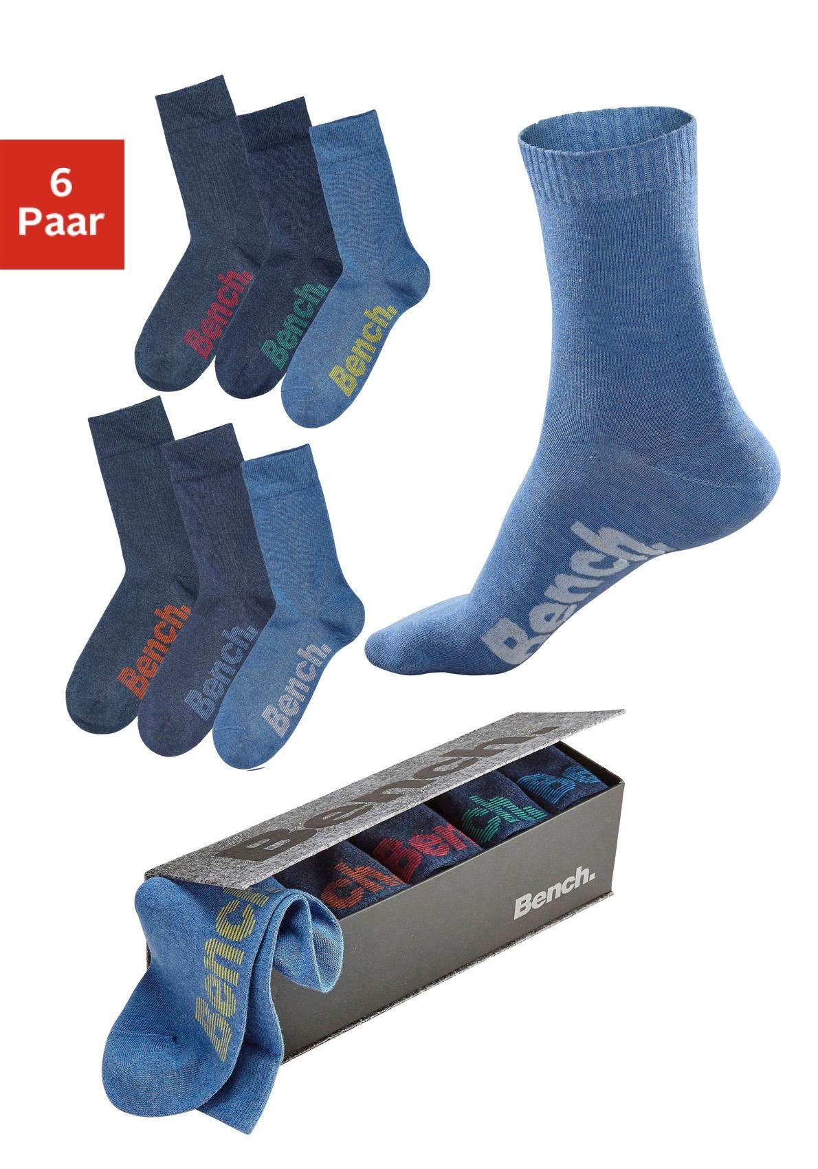 Bench. Socken, (Box, 6 Paar) von Bench.