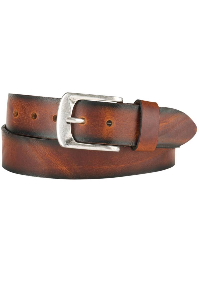 BERND GÖTZ Ledergürtel, Ledergürtel im Jeansstyle in vielen topaktuellen Farben von BERND GÖTZ