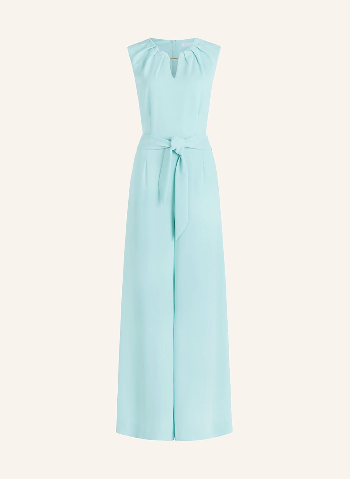 Betty&Co Piqué-Jumpsuit blau von BETTY&CO