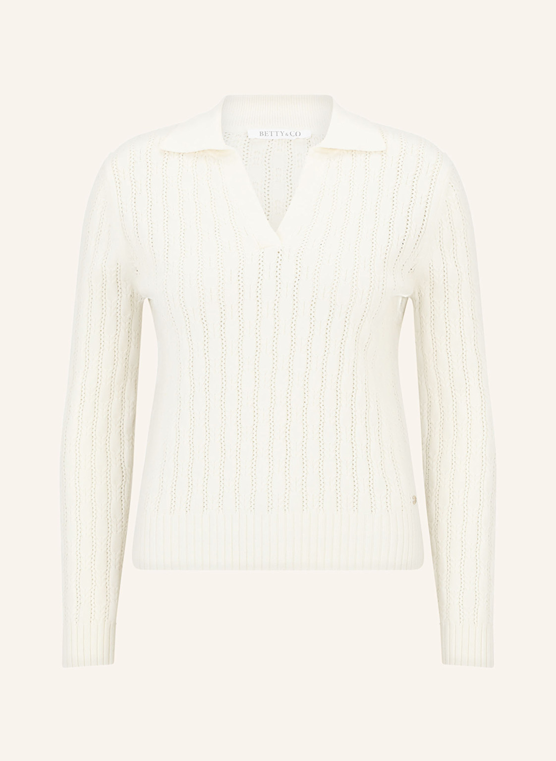 Betty&Co Pullover weiss Betty&Co Pullover weiss von BETTY&CO
