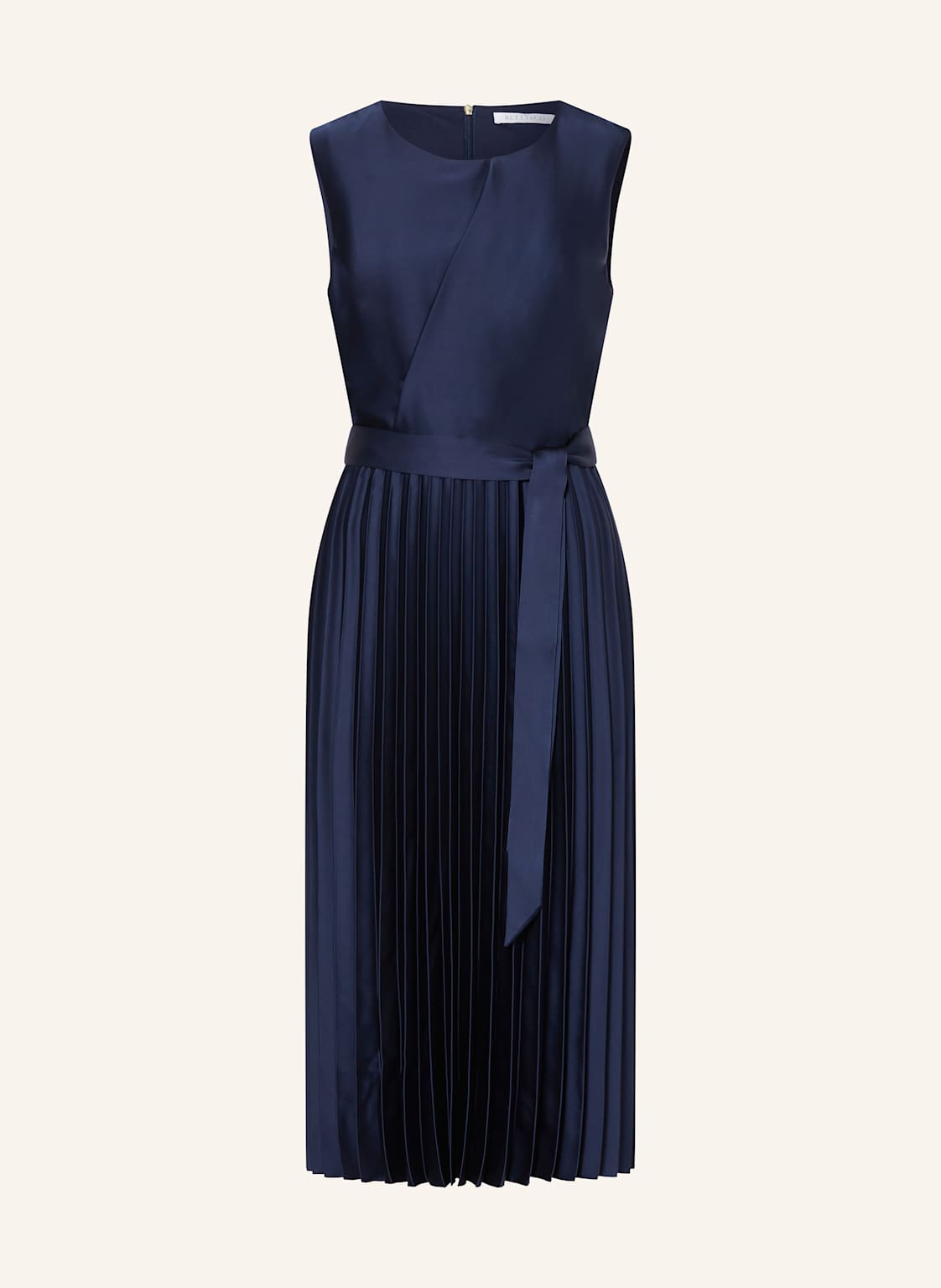 Betty&Co Satinkleid Mit Plissees blau Betty&Co Satinkleid Mit Plissees blau von BETTY&CO
