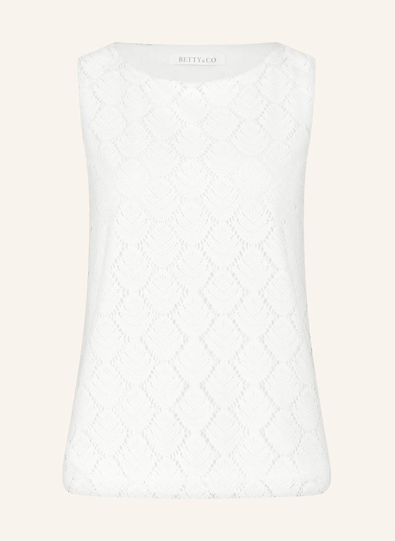 Betty&Co Top Aus Spitze weiss von BETTY&CO