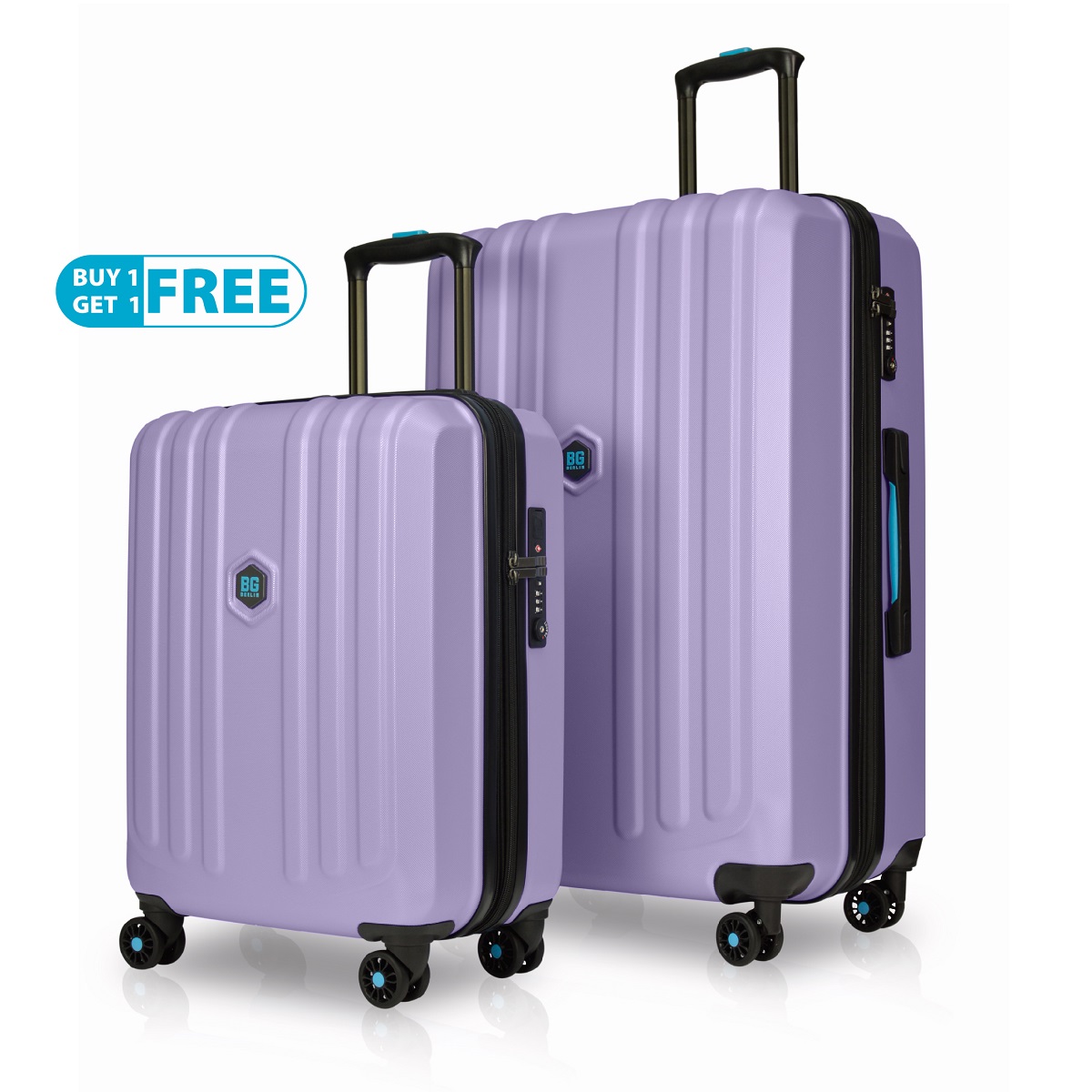 Enduro Luggage - 2er Kofferset Levander - Buy one get one free von BG Berlin