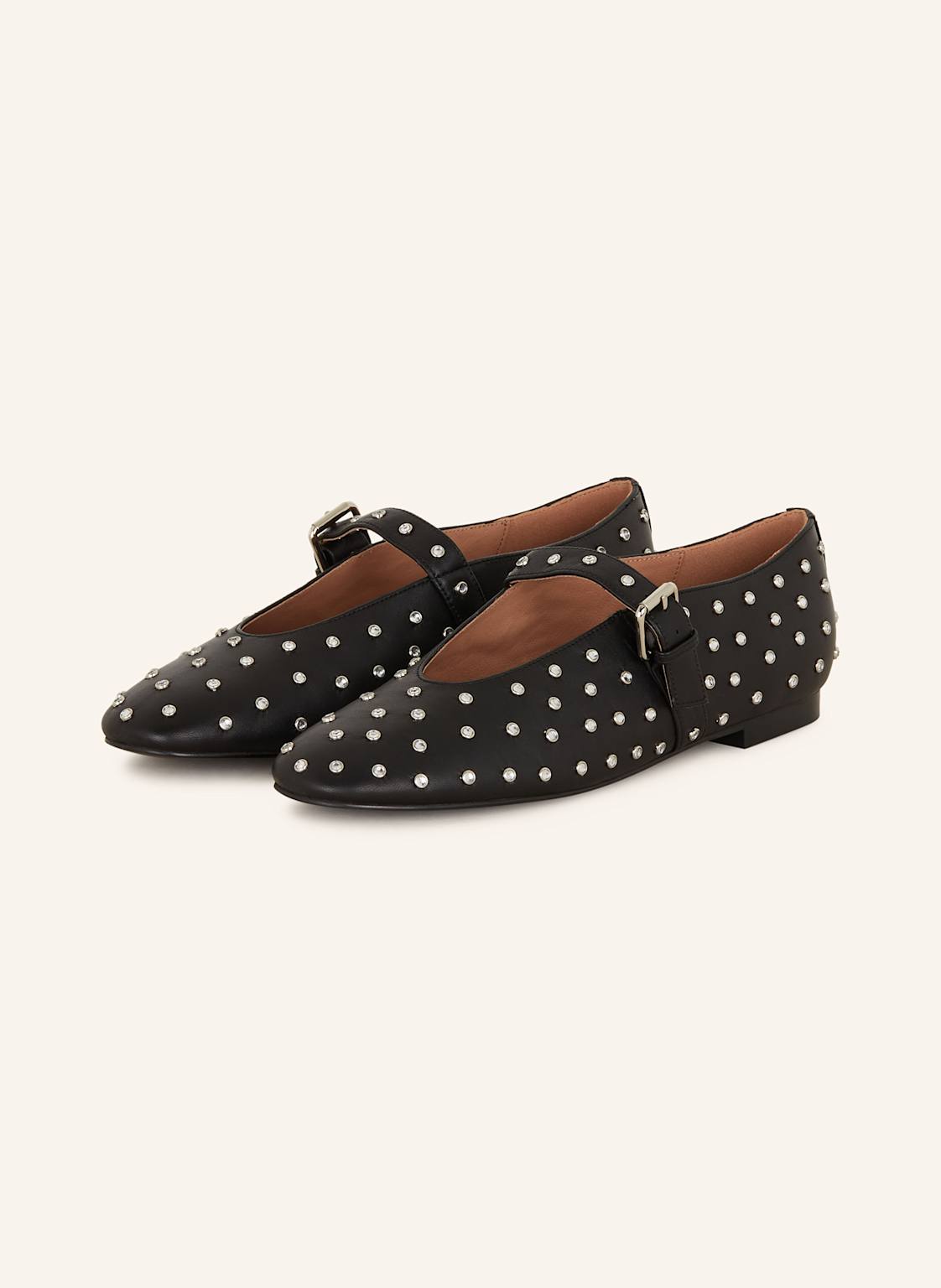 Bibi Lou Ballerinas Mit Schmucksteinen schwarz Bibi Lou Ballerinas Mit Schmucksteinen schwarz von BIBI LOU