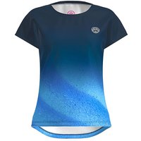 BIDI BADU Damen Tennisshirt Beach Spirit Capsleeve dunkelblau | M von BIDI BADU