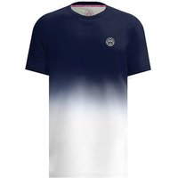 BIDI BADU Herren Tennisshirt Gradiant dunkelblau | M von BIDI BADU