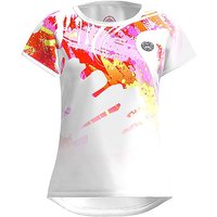 BIDI BADU Mädchen Tennisshirt Wild Arts Capsleeve weiss | 128 von BIDI BADU