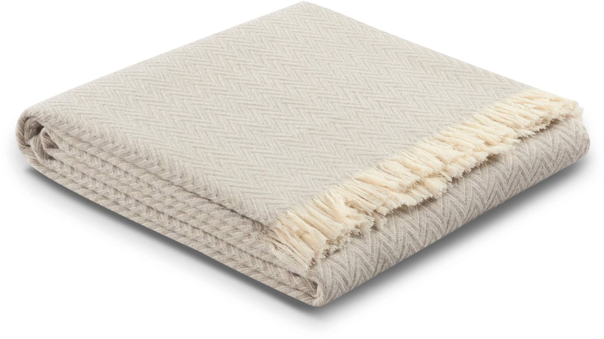 Biederlack Plaid »Boras«, mit Fischgrätmuster, Kuscheldecke Biederlack Plaid »Boras«, mit Fischgrätmuster, Kuscheldecke von Biederlack
