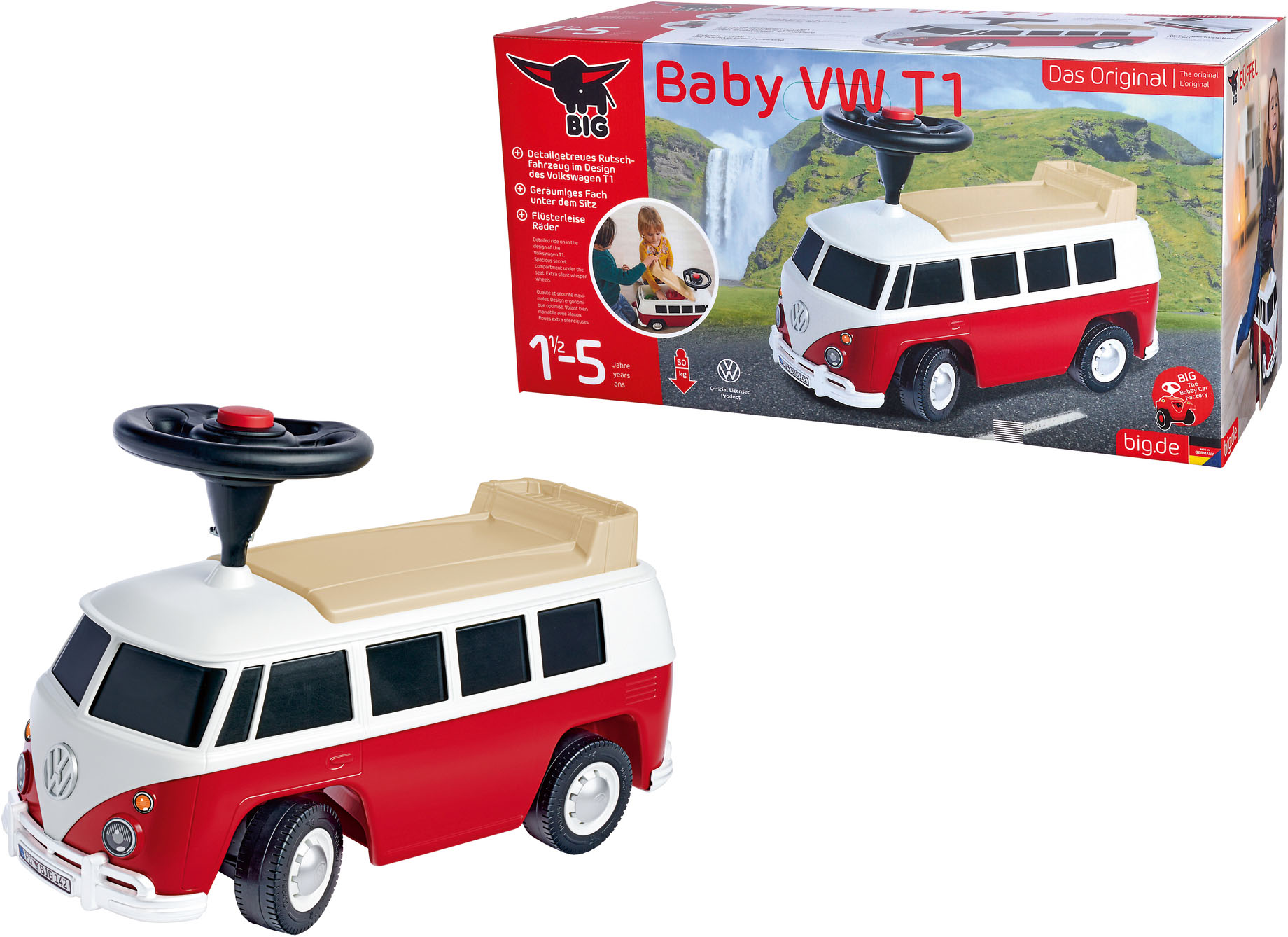 BIG Rutscherauto »Baby VW T1« von BIG