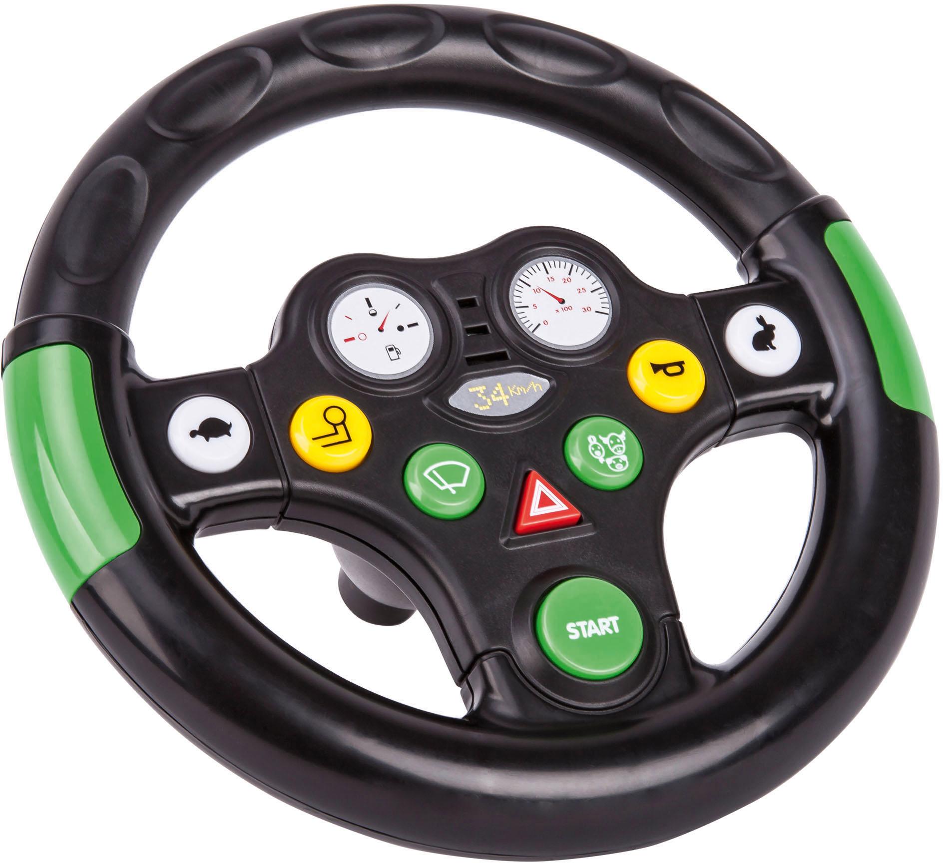 BIG Spielfahrzeug-Lenkrad »BIG Tractor Sound Wheel«, mit Soundfunktion von BIG