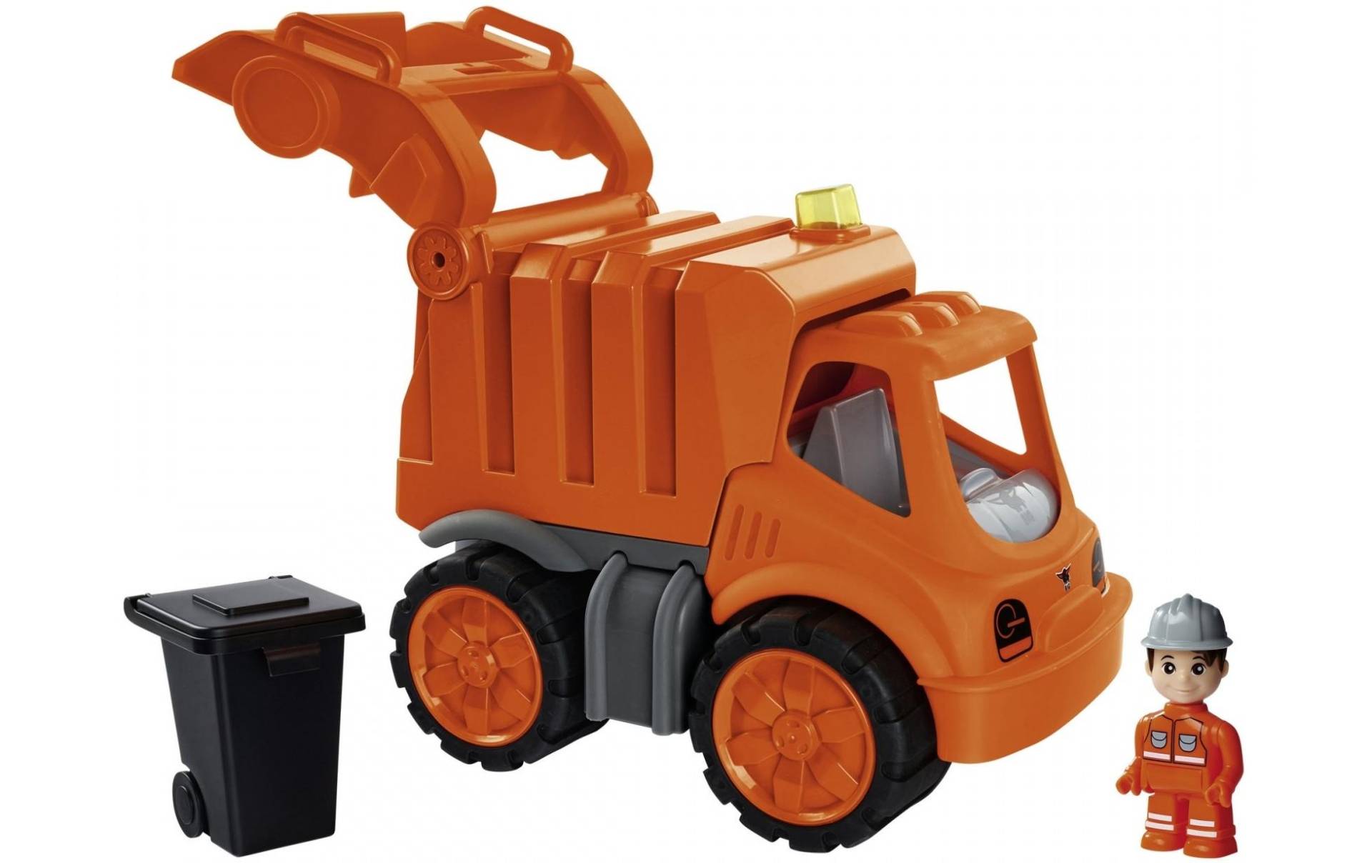 BIG Spielzeug-Müllwagen »Müllwagen + Figur« von BIG