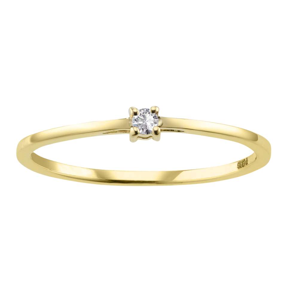 Echtgold Ring von BIJOUTERIA