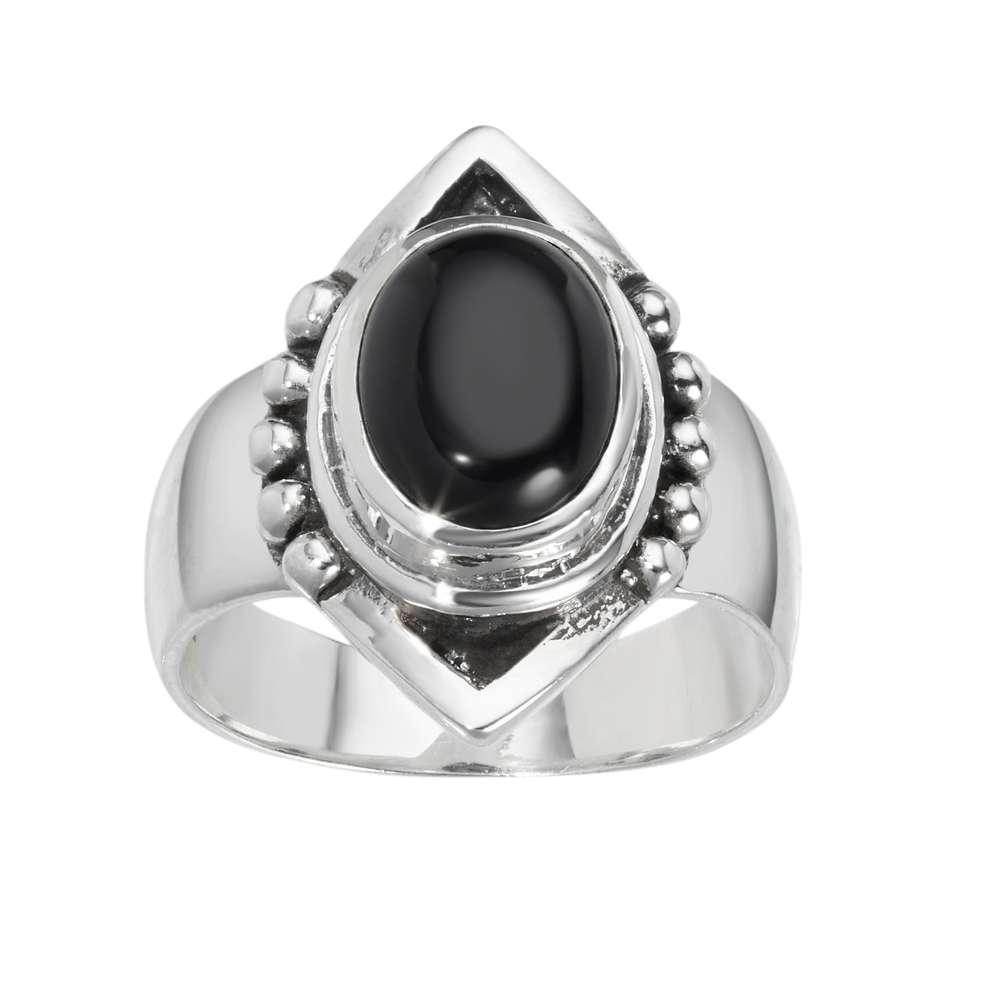 Onyx Silberring von BIJOUTERIA