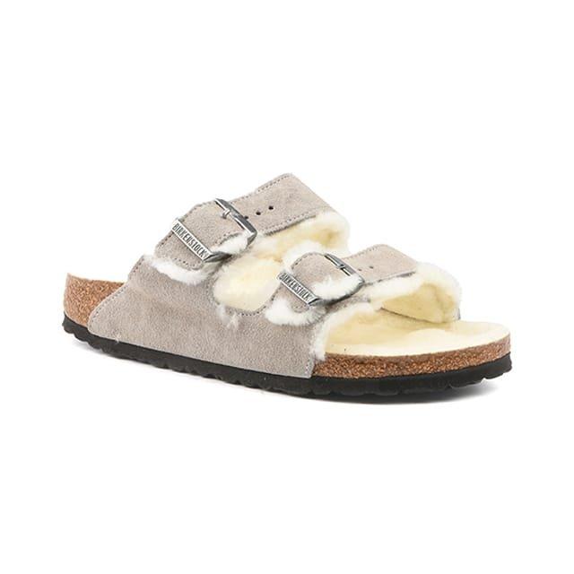 Arizona Shearling N-42 Damen Grau 42 von BIRKENSTOCK