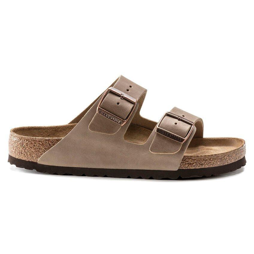 Arizona Bs - Nubuk Sandale Herren Braun 46 von BIRKENSTOCK