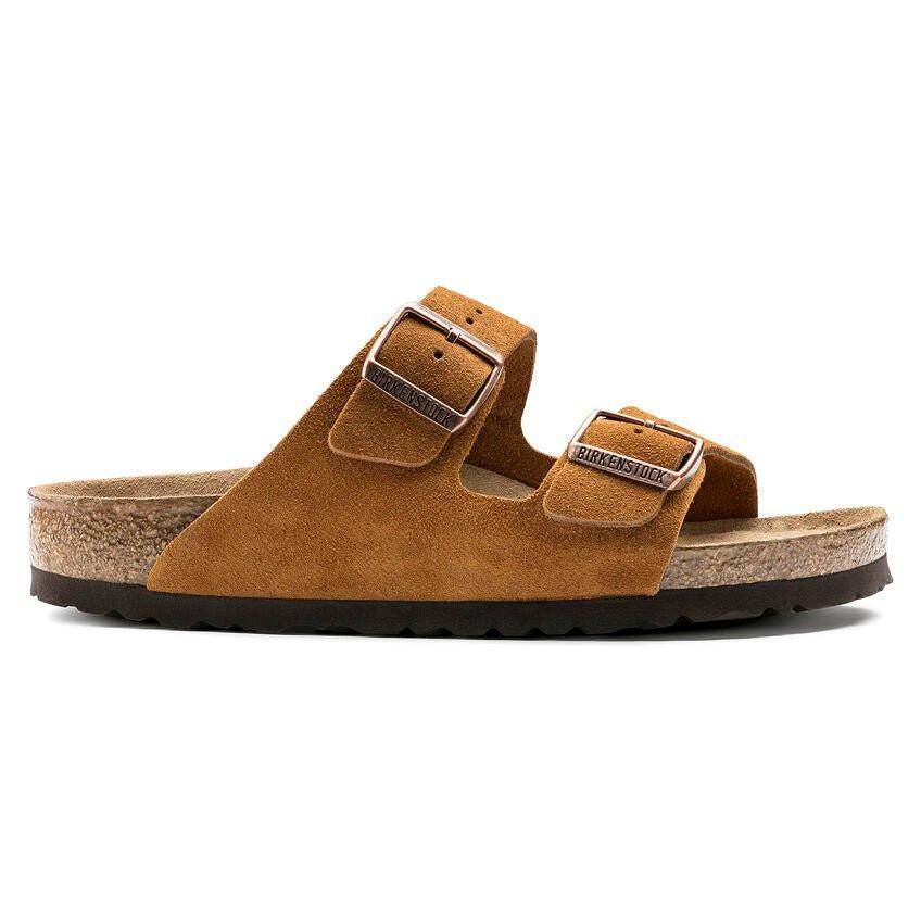 Arizona Bs - Wildleder Sandale Herren Braun 42 von BIRKENSTOCK