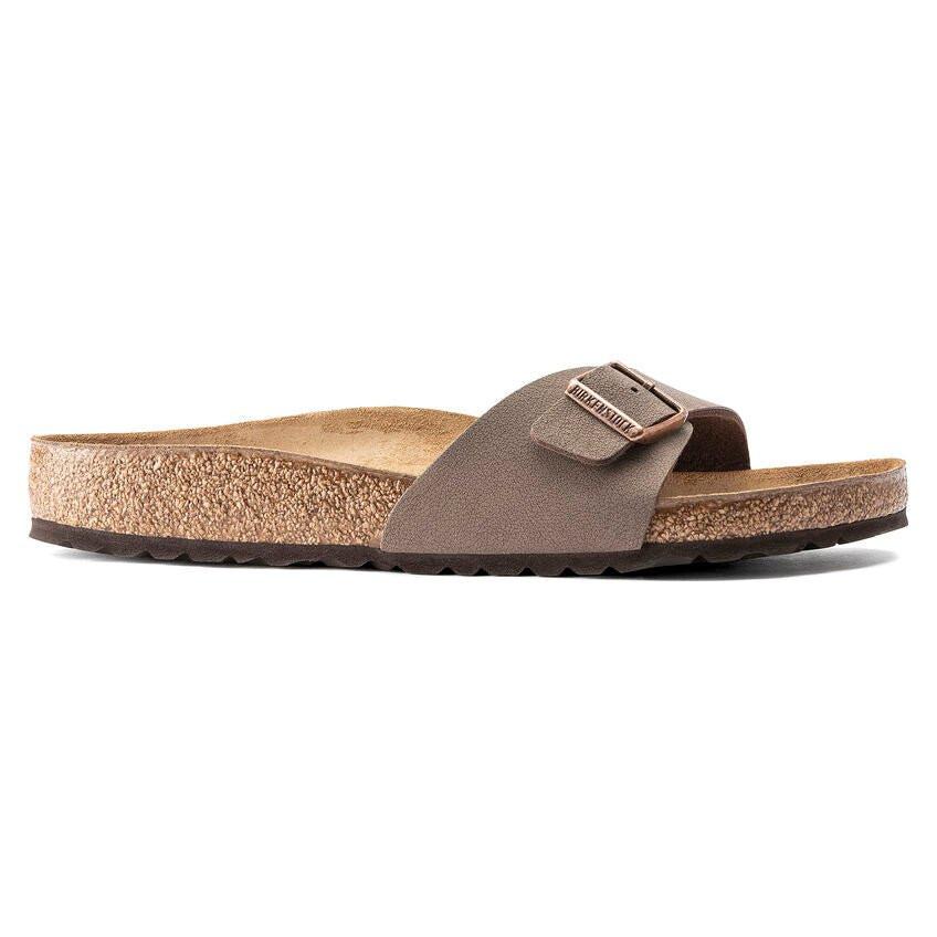 Madrid Bs - Synthetik Sandale Damen Braun 43 von BIRKENSTOCK