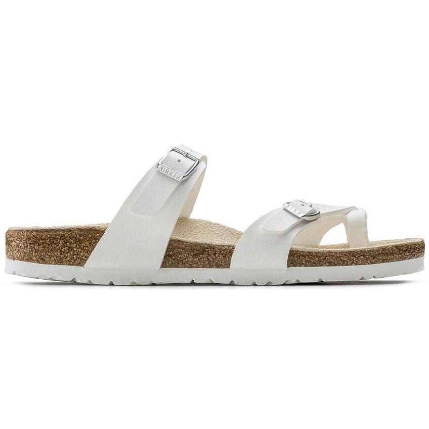 Mayari - Synthetik Sandale Damen Weiss 41 von BIRKENSTOCK