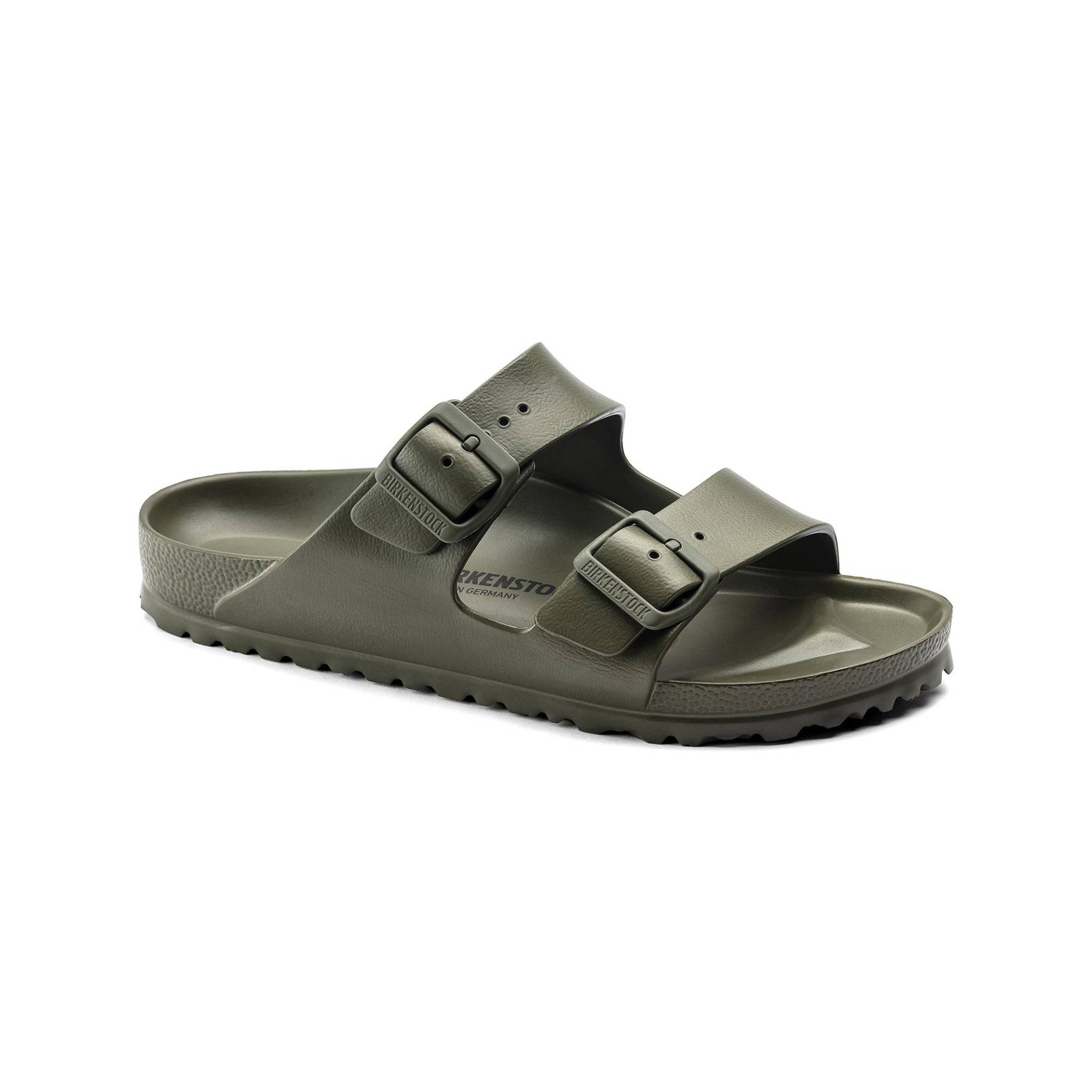 Hausschuhe Herren Olivegrün 41 von BIRKENSTOCK