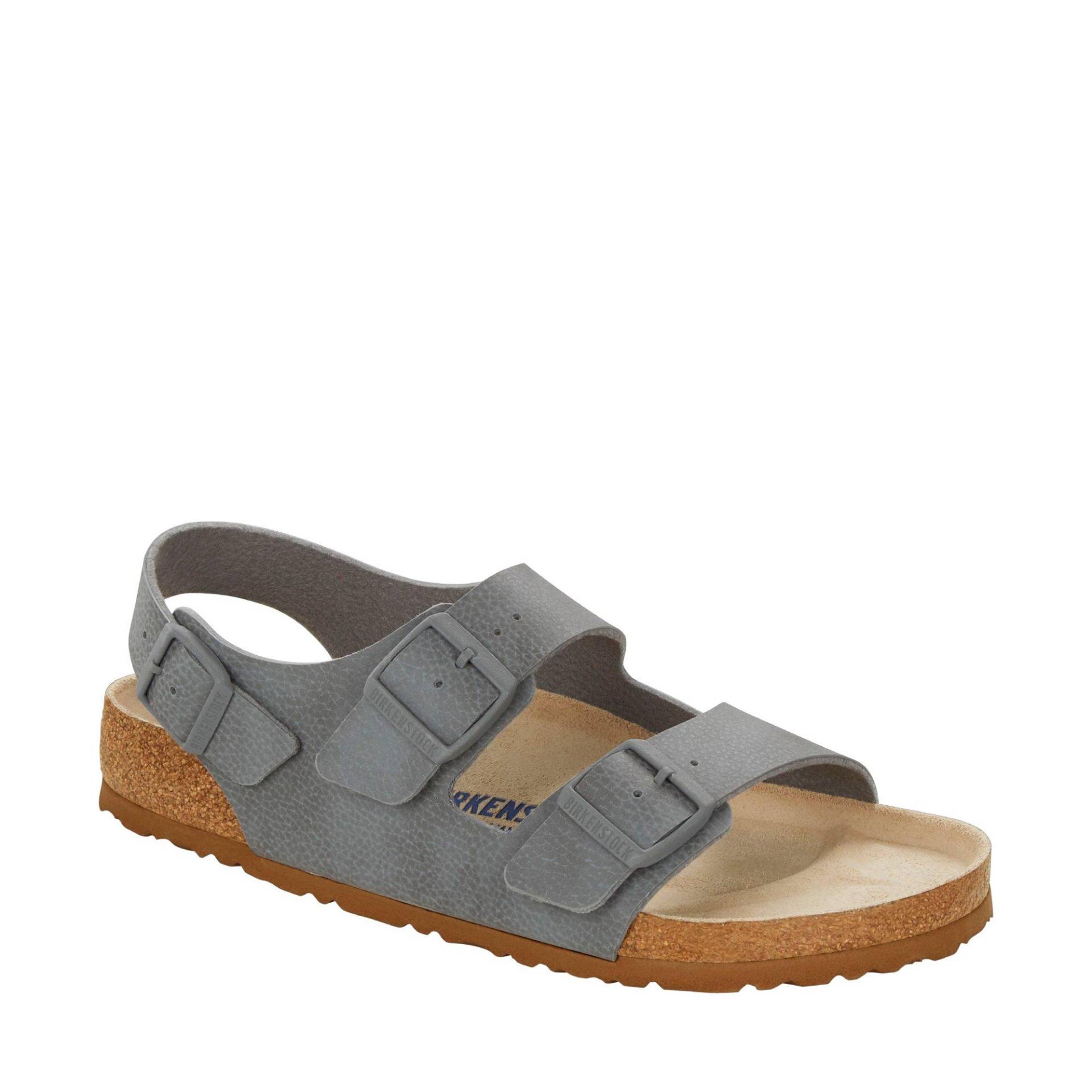 Badesandalen Herren Grau 43 von BIRKENSTOCK