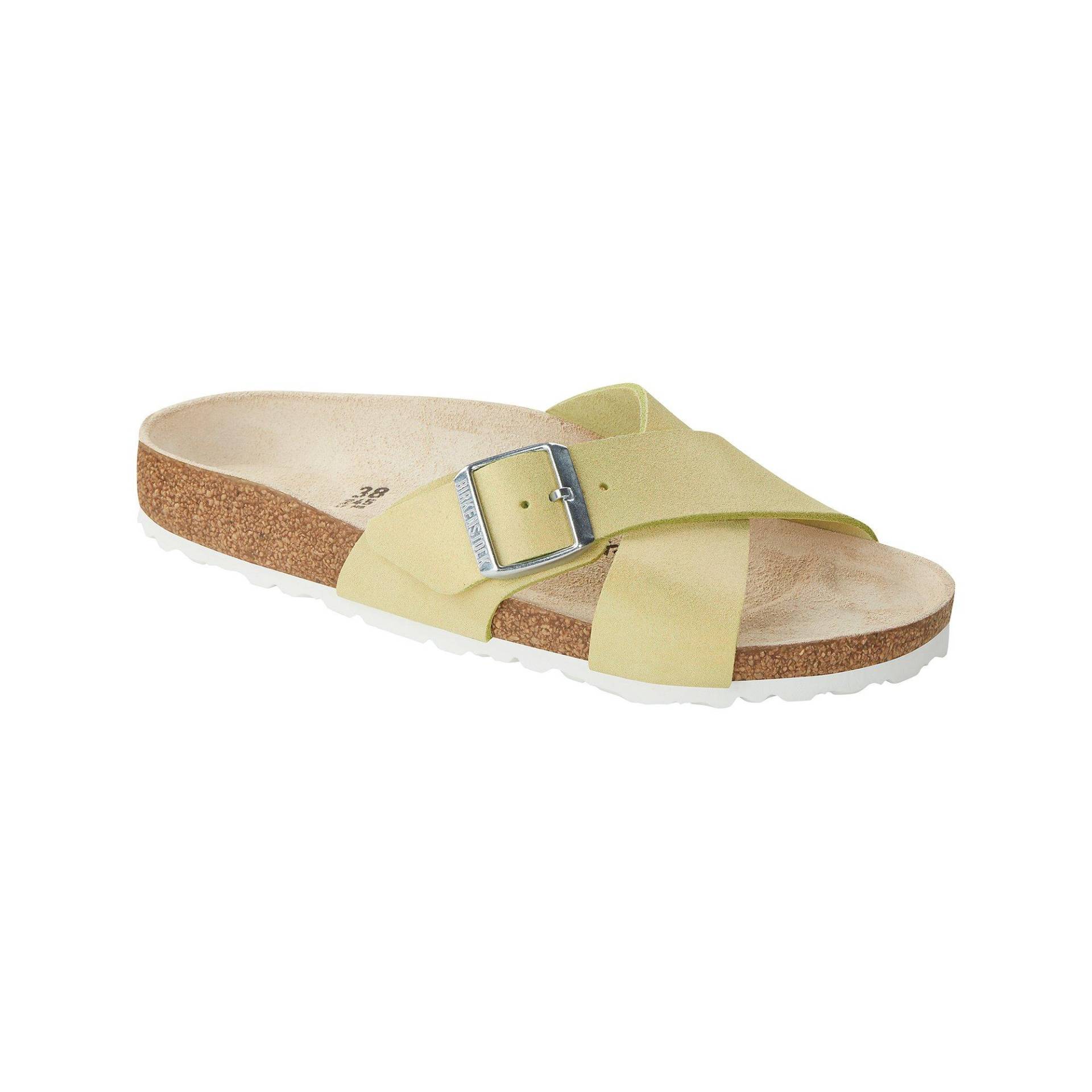 Sandalen, Flat Damen Gelb 37 von BIRKENSTOCK