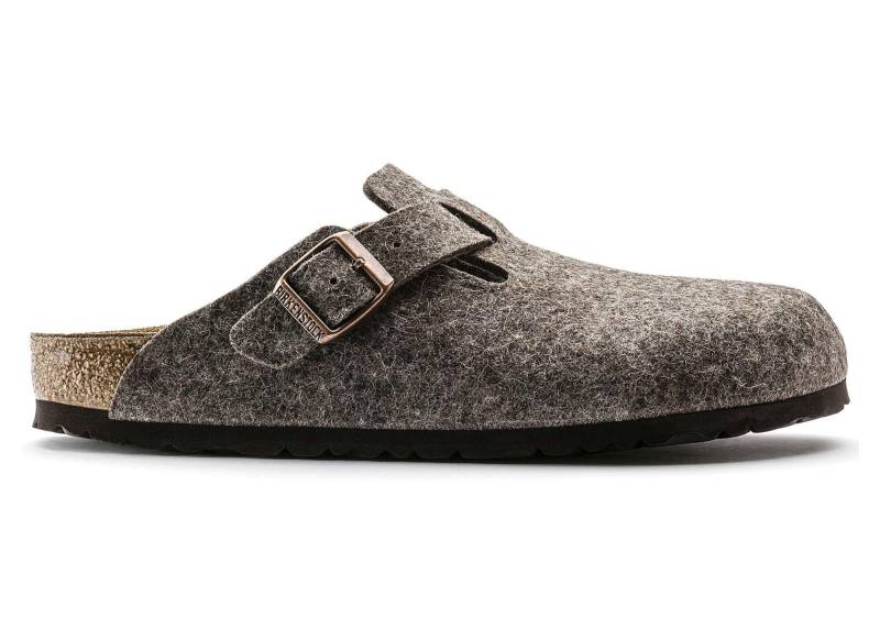 Boston Bs - Synthetik Slipper Damen Braun 42 von BIRKENSTOCK