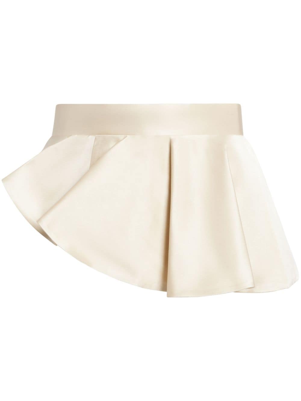 BITE Studios asymmetric ruffled belt - Neutrals von BITE Studios