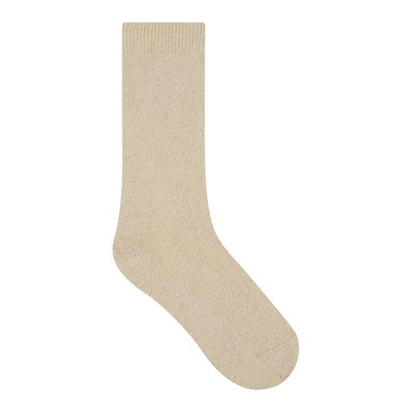 Wadenlange Socken Damen Sand 36-38 von BLEU FORET