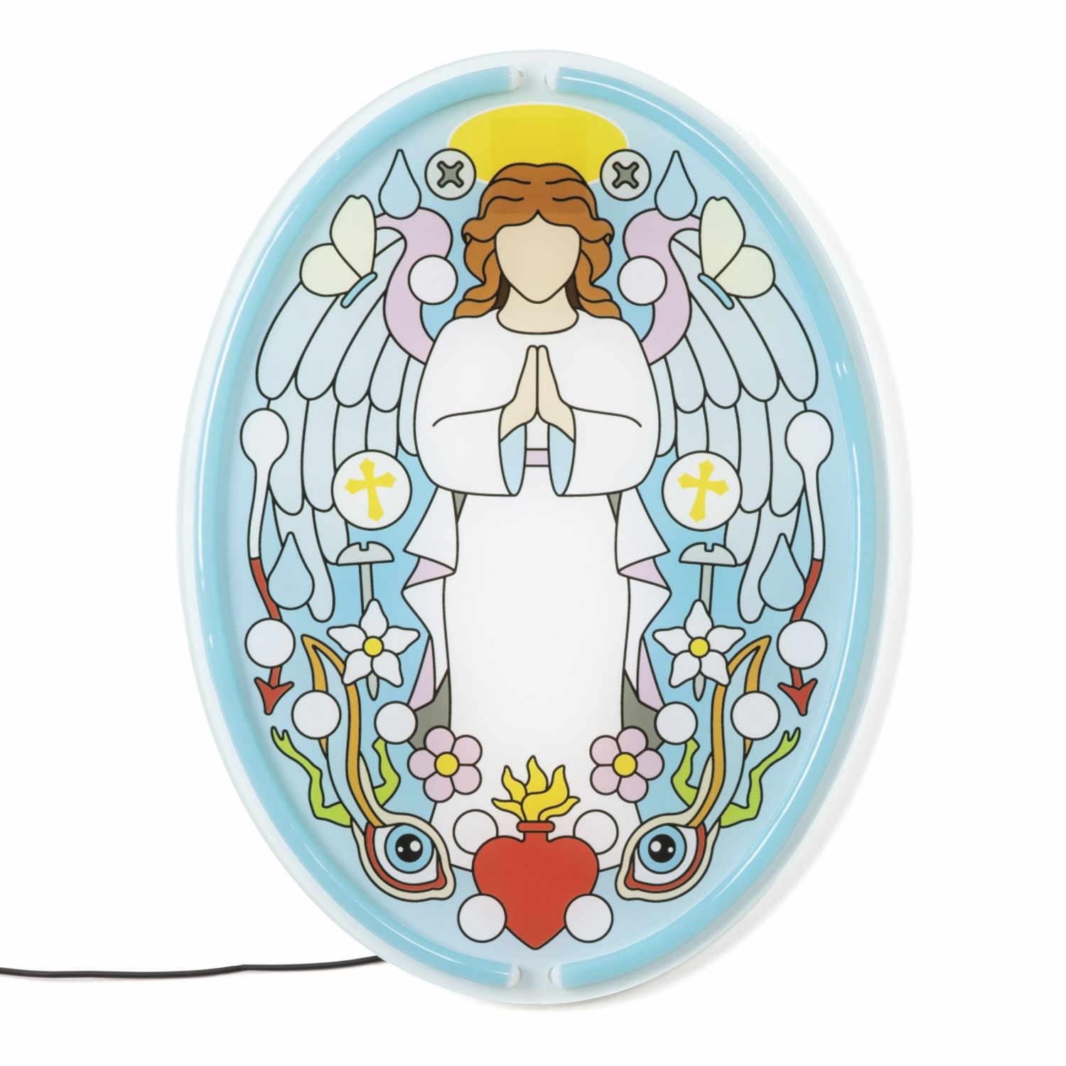 Gospel LED Sign Wandleuchte , Ausführung angel gabriel von BLOW by JOB&SELETTI