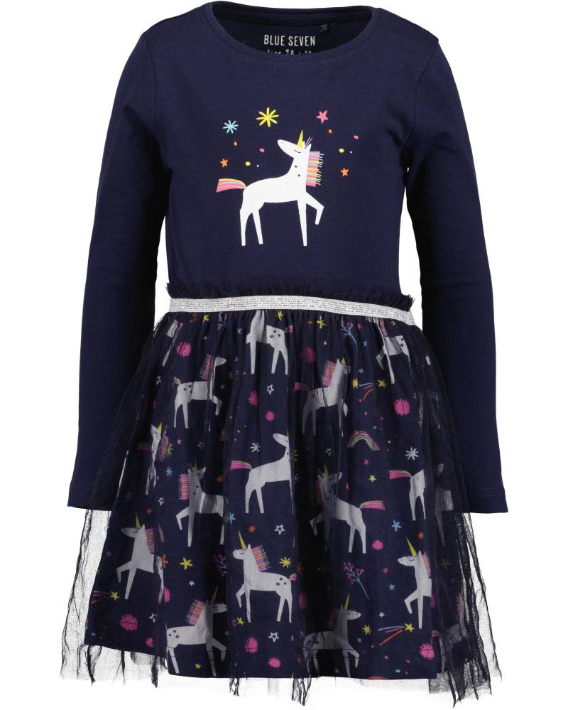 Blue Seven Jerseykleid »Blue Seven Mädchen Kleid mit Tüllrock REPEAT MARKETPLACE«, (1 tlg.) von BLUE SEVEN