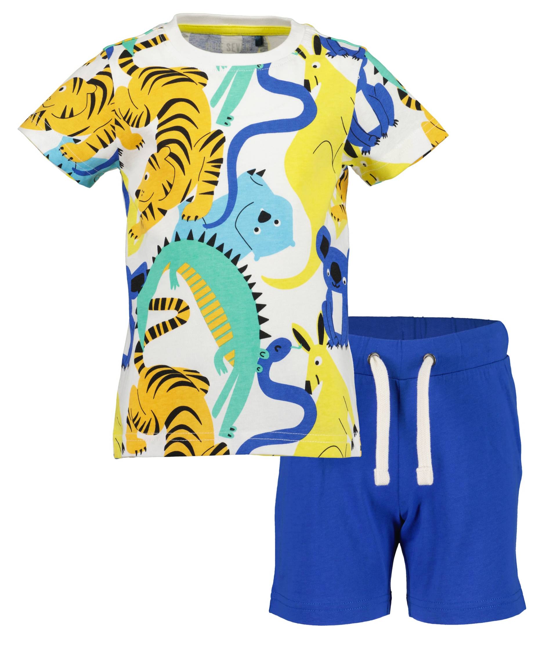 Blue Seven Kurzarmshirt »kl Kn 2er Set: T-Shirt+Shorts«, (Set, 2 tlg.) von BLUE SEVEN