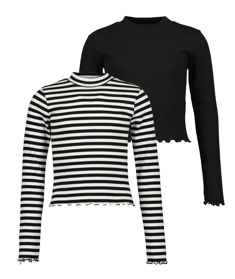 Blue Seven Langarmshirt »Blue Seven Teenager Mädchen Langarmshirts mit Stehkragen«, (2 tlg.) von BLUE SEVEN