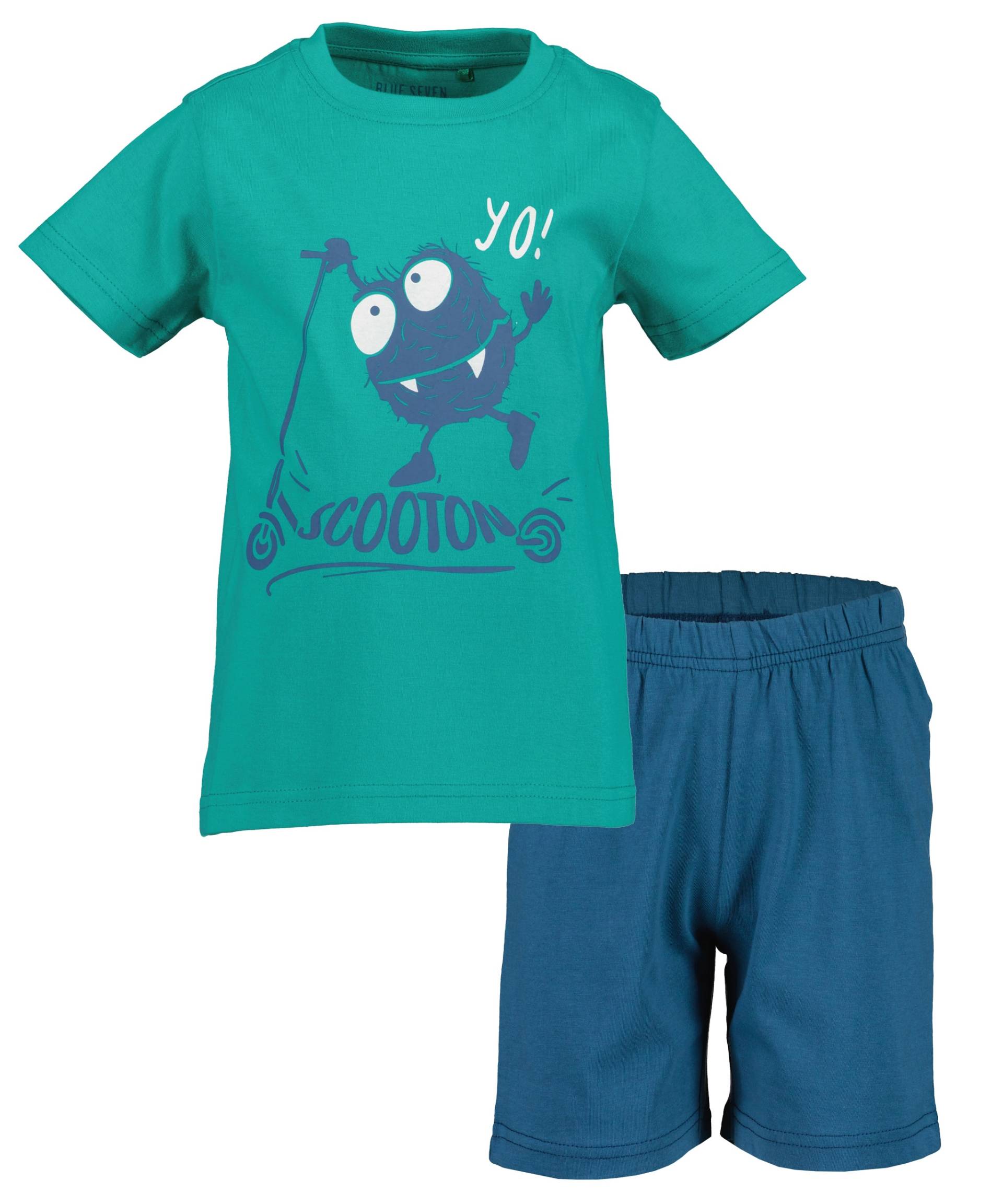 Blue Seven Pyjama »kl Kn Pyjama, kurz«, (Set, 2 tlg.) von BLUE SEVEN