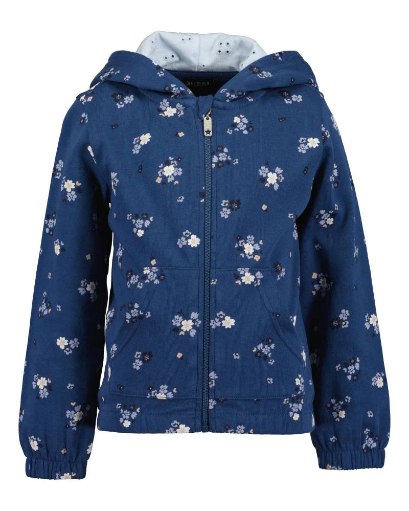 Blue Seven Sweatjacke »Blue Seven Mädchen Sweatjacke mit Kapuze Baumwolle Langarm« von BLUE SEVEN