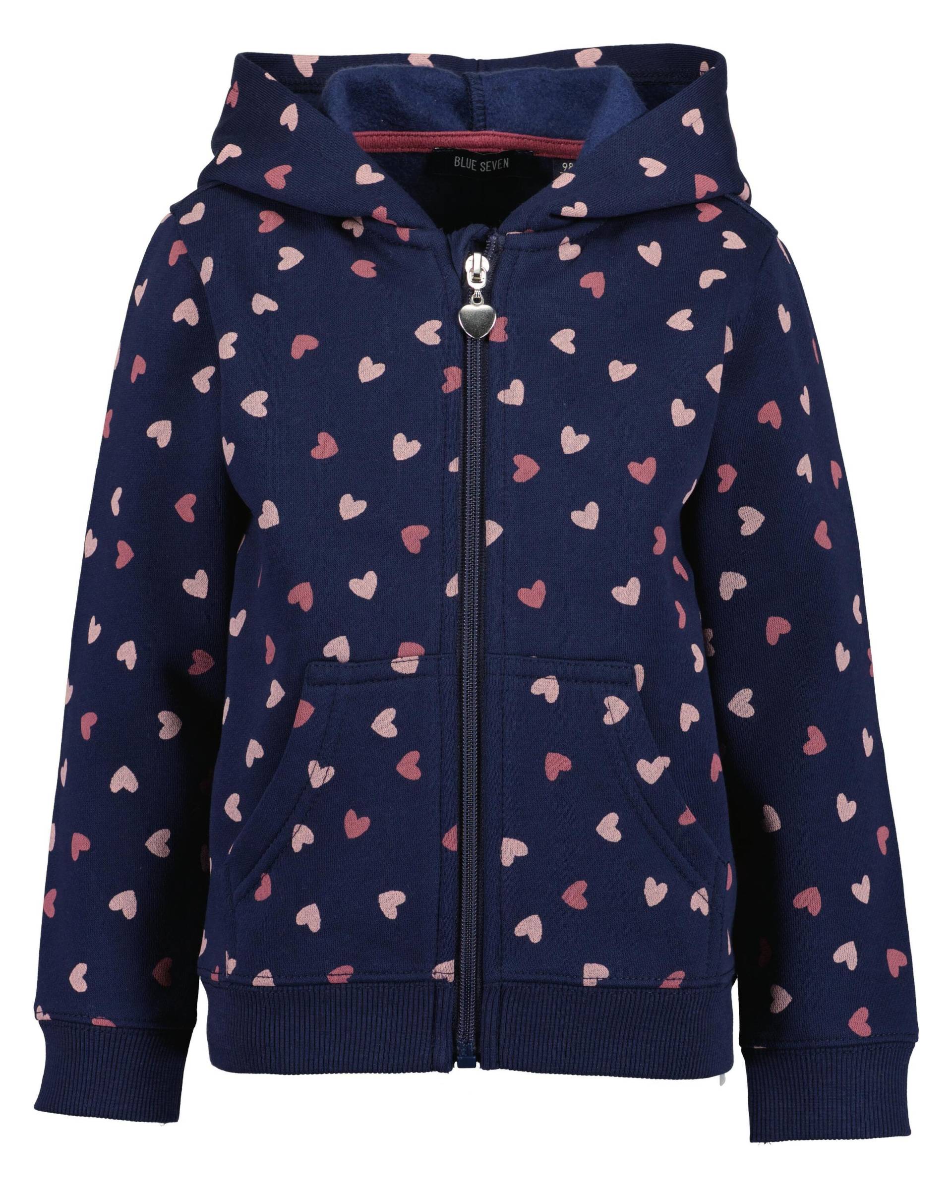 Blue Seven Sweatjacke »Blue Seven Mädchen Sweatjacke mit Kapuze REPEAT MARKETPLACE« Blue Seven Sweatjacke »Blue Seven Mädchen Sweatjacke mit Kapuze REPEAT MARKETPLACE« von BLUE SEVEN