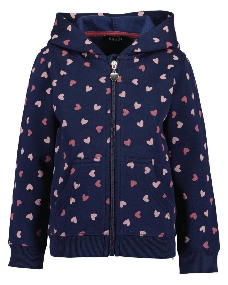 Blue Seven Sweatjacke »Blue Seven Mädchen Sweatjacke mit Kapuze REPEAT MARKETPLACE« von BLUE SEVEN