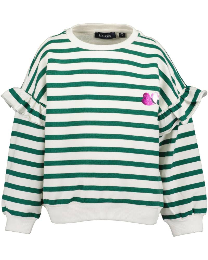 Blue Seven Sweatshirt »Blue Seven Mädchen Sweatshirt Rundhalsausschnitt Langarm SPORTY«, (1 tlg.) von BLUE SEVEN