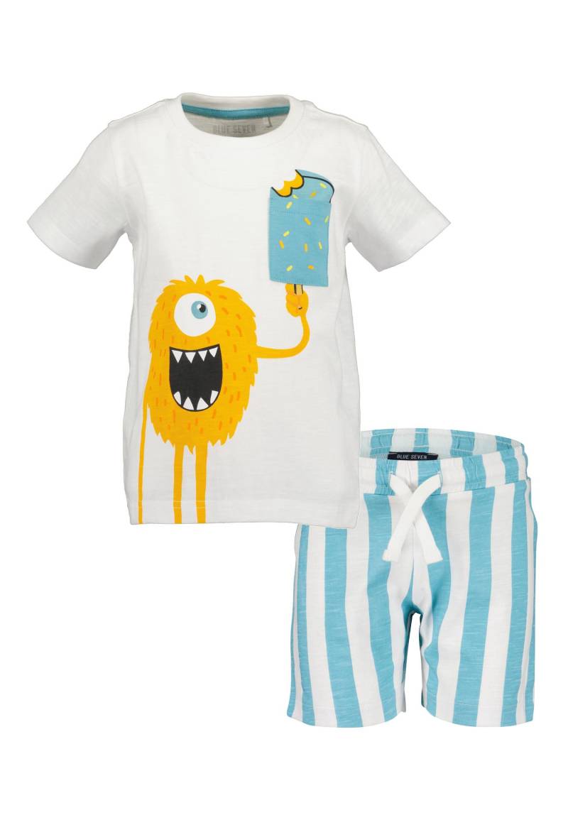 Blue Seven T-Shirt »Blue Seven Set: T-Shirt und Short MONSTER - 2er Set«, (1 tlg.) von BLUE SEVEN