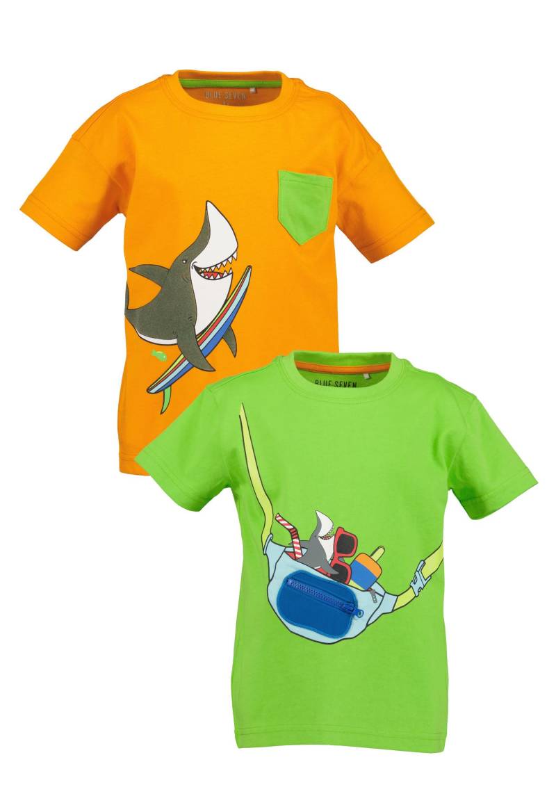 Blue Seven T-Shirt »Blue Seven T-Shirts«, (2 tlg.) von BLUE SEVEN