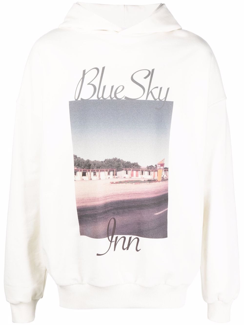 BLUE SKY INN logo print sweatshirt - Neutrals von BLUE SKY INN