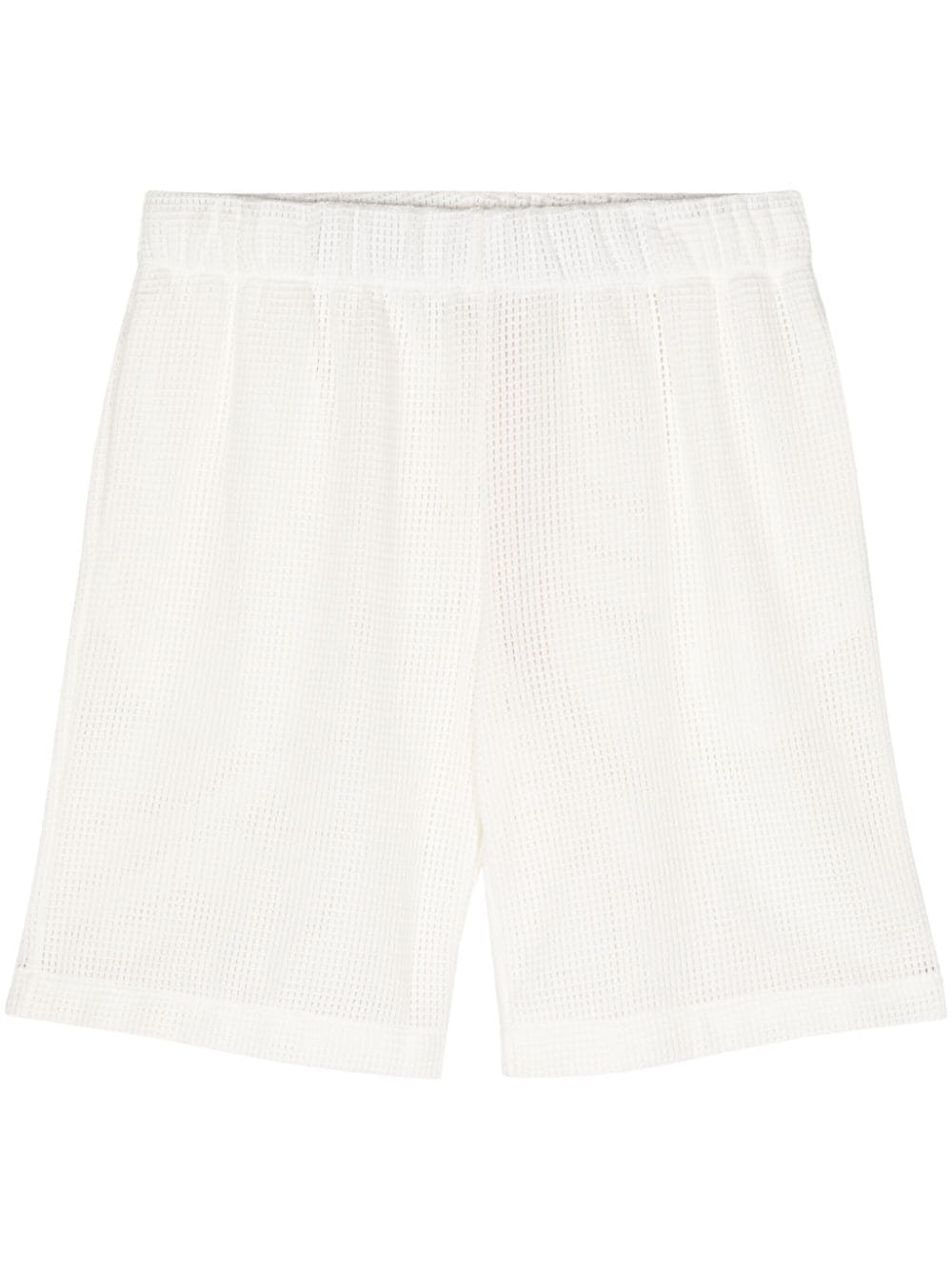 BLUE SKY INN waffle-pattern deck shorts - White von BLUE SKY INN