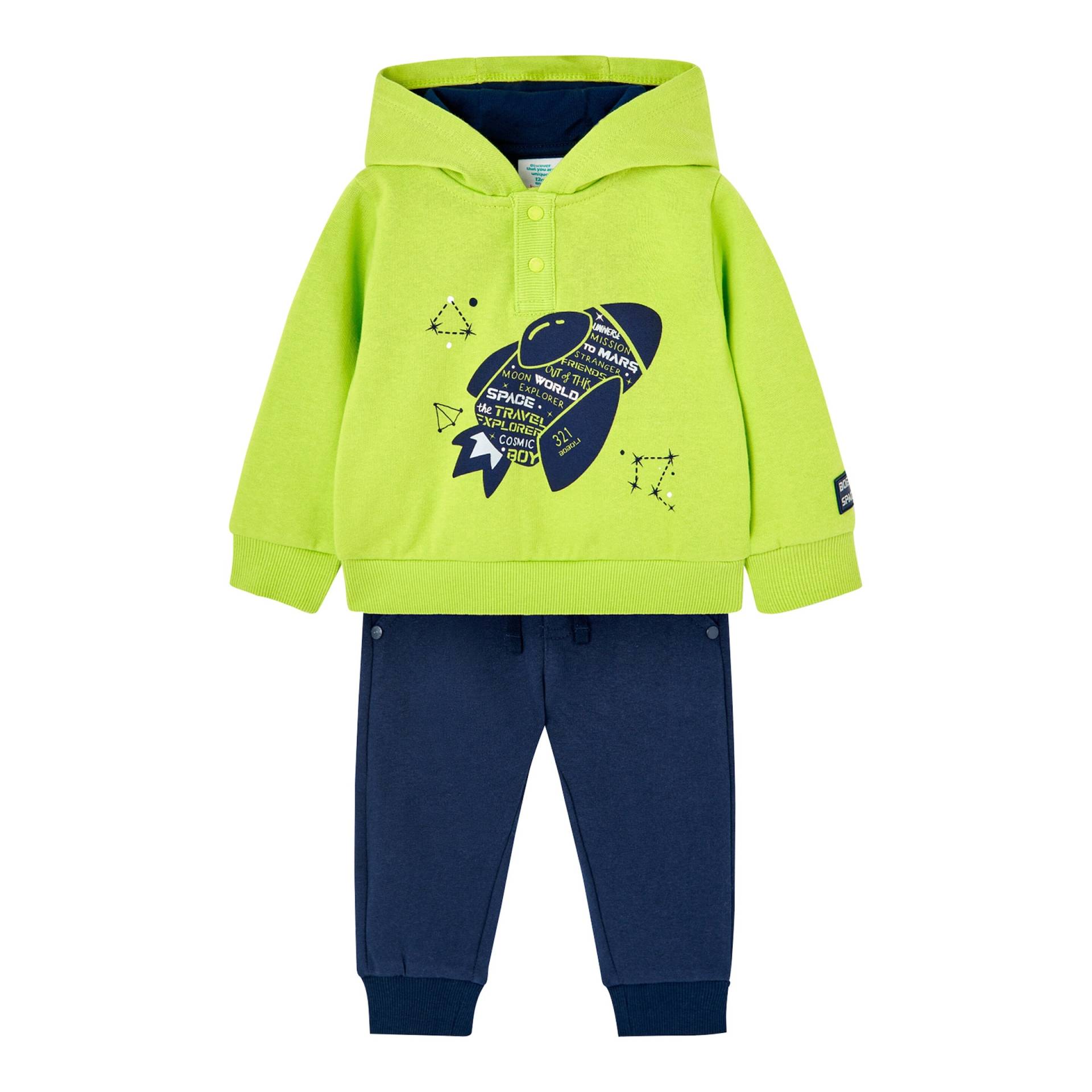 2-tlg. Set Sweatshirt und Jogginghose Rakete von BOBOLI