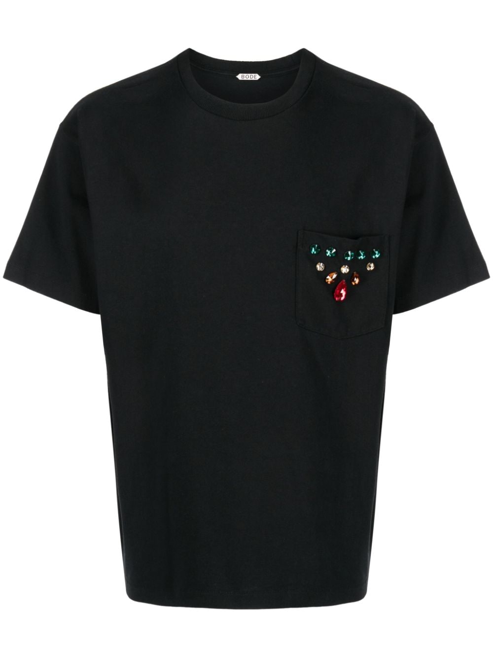 BODE crystal-embellished cotton T-shirt - Black von BODE